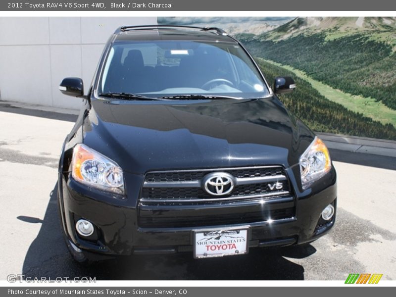 Black / Dark Charcoal 2012 Toyota RAV4 V6 Sport 4WD