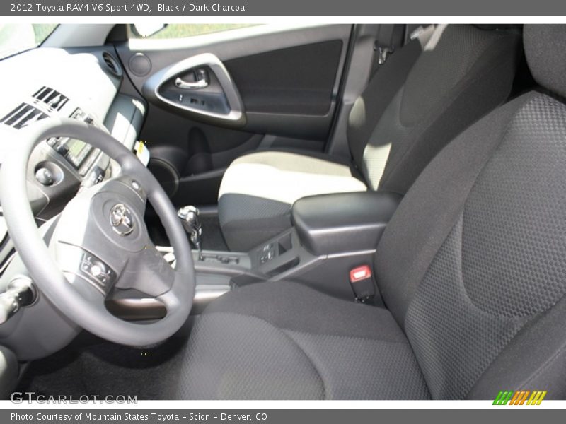 Black / Dark Charcoal 2012 Toyota RAV4 V6 Sport 4WD