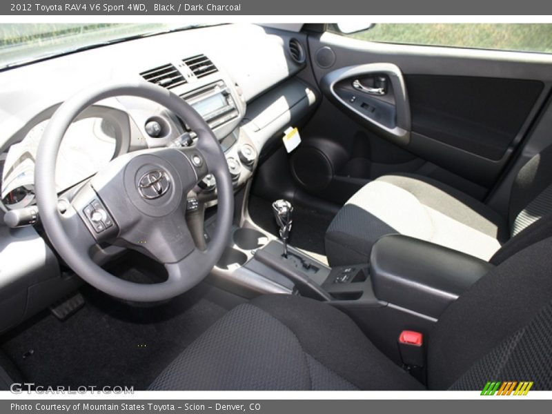 Black / Dark Charcoal 2012 Toyota RAV4 V6 Sport 4WD