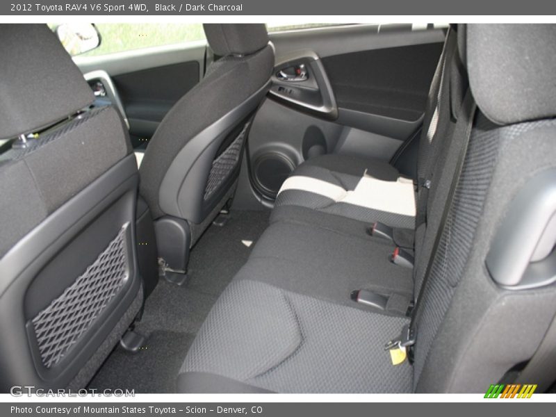 Black / Dark Charcoal 2012 Toyota RAV4 V6 Sport 4WD