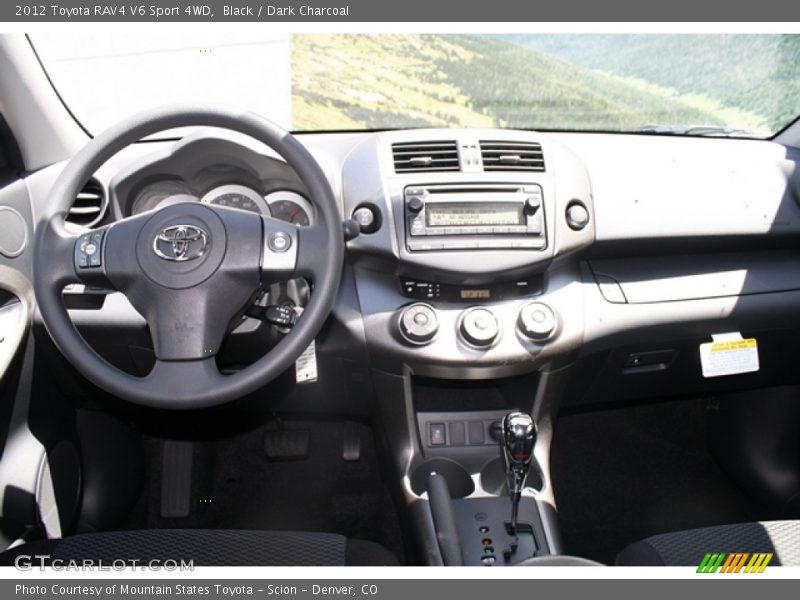Black / Dark Charcoal 2012 Toyota RAV4 V6 Sport 4WD