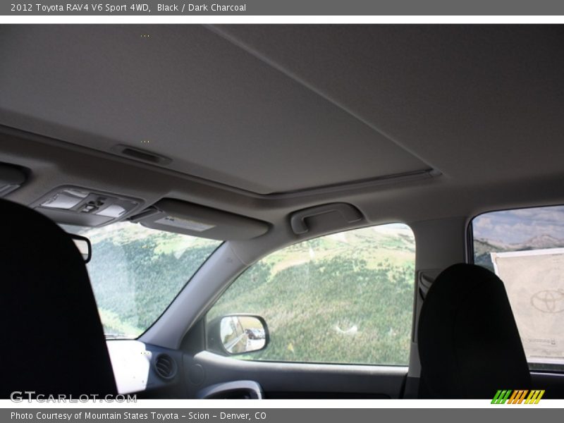 Black / Dark Charcoal 2012 Toyota RAV4 V6 Sport 4WD