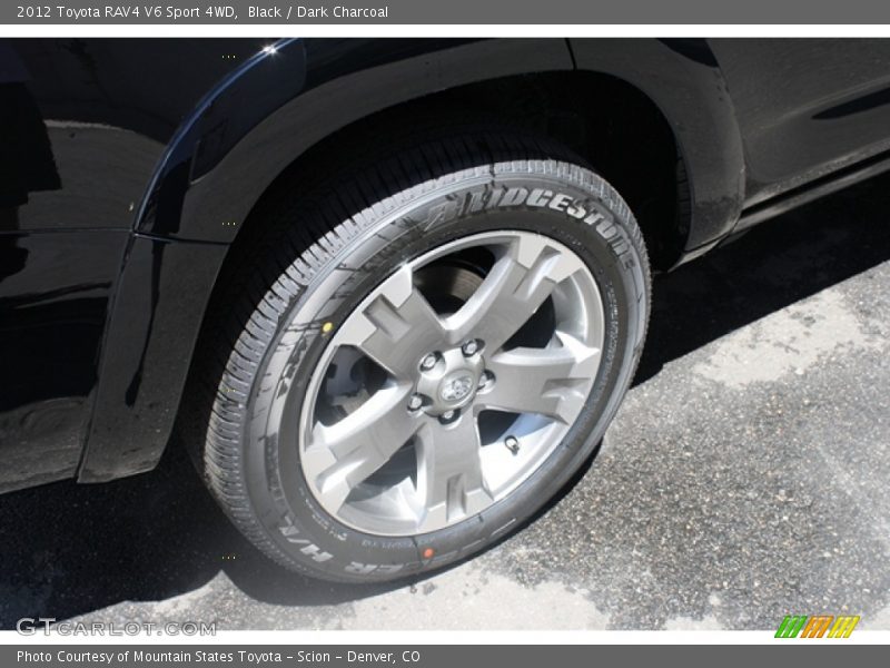 Black / Dark Charcoal 2012 Toyota RAV4 V6 Sport 4WD