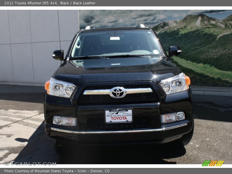 Black / Black Leather 2012 Toyota 4Runner SR5 4x4