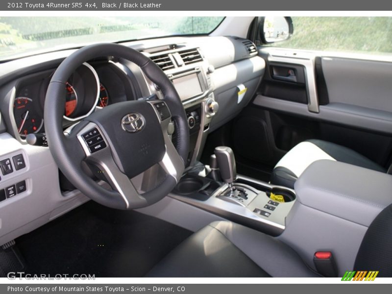 Black / Black Leather 2012 Toyota 4Runner SR5 4x4