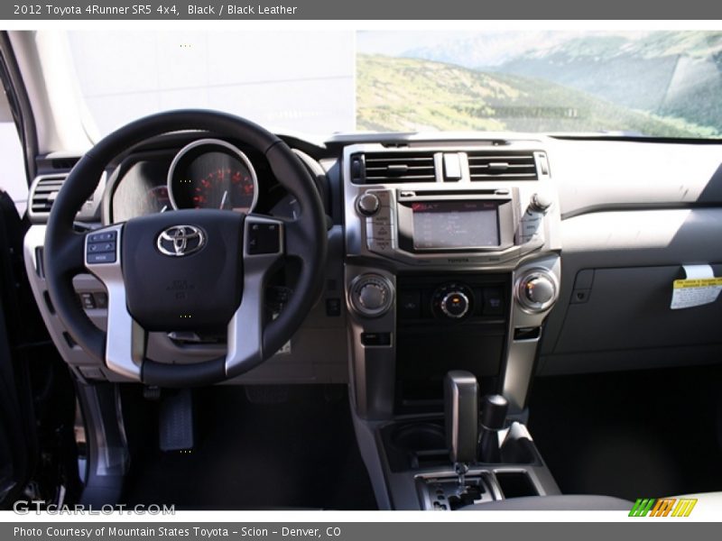 Black / Black Leather 2012 Toyota 4Runner SR5 4x4