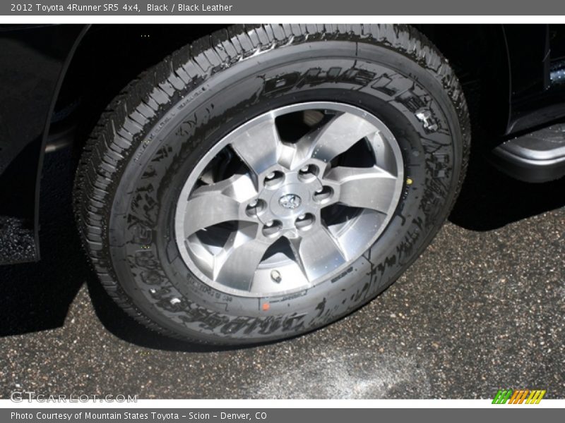 Black / Black Leather 2012 Toyota 4Runner SR5 4x4