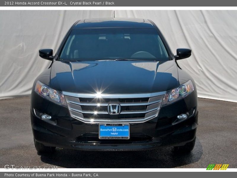 Crystal Black Pearl / Black 2012 Honda Accord Crosstour EX-L