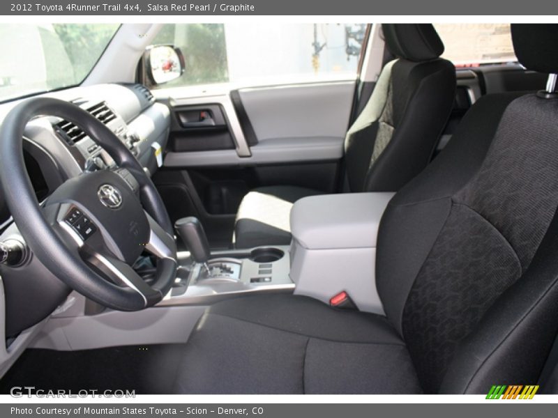 Salsa Red Pearl / Graphite 2012 Toyota 4Runner Trail 4x4
