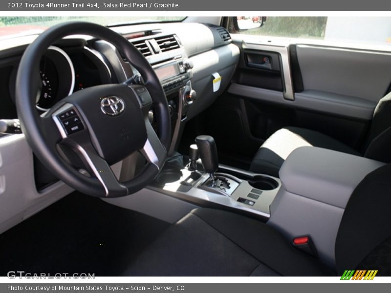Salsa Red Pearl / Graphite 2012 Toyota 4Runner Trail 4x4