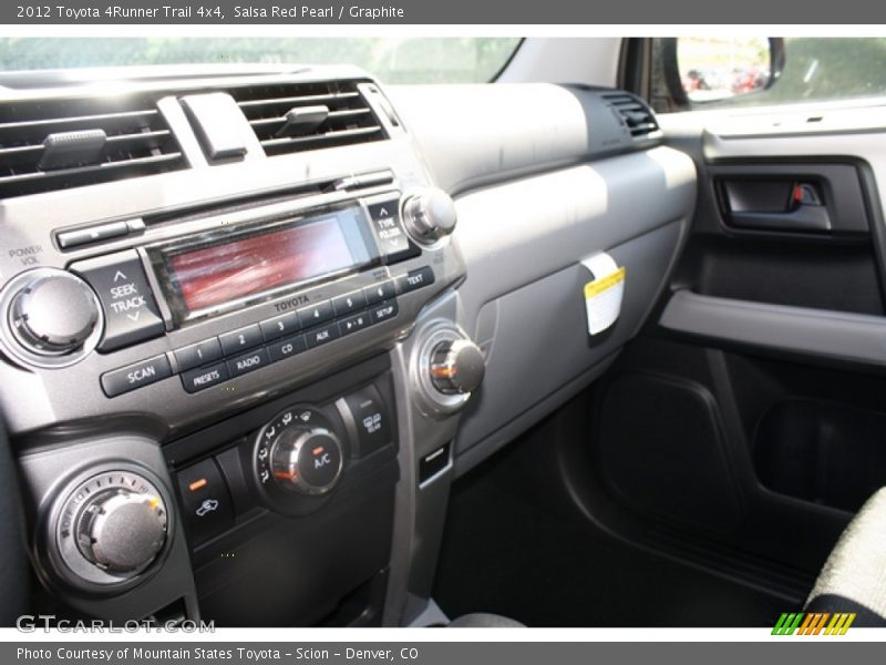 Salsa Red Pearl / Graphite 2012 Toyota 4Runner Trail 4x4