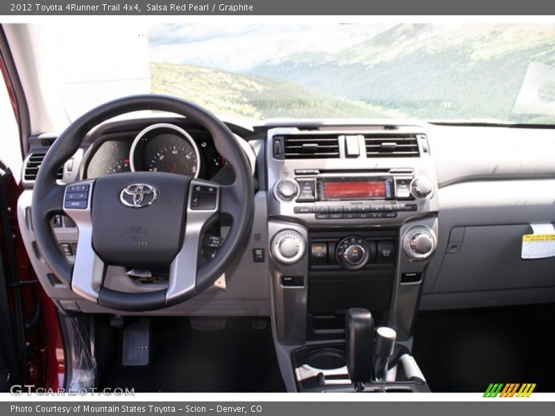 Salsa Red Pearl / Graphite 2012 Toyota 4Runner Trail 4x4