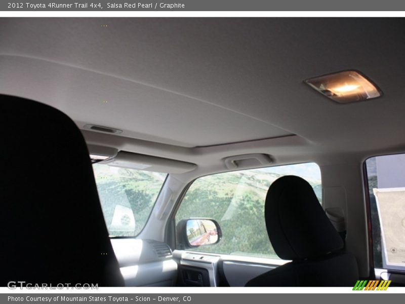 Salsa Red Pearl / Graphite 2012 Toyota 4Runner Trail 4x4