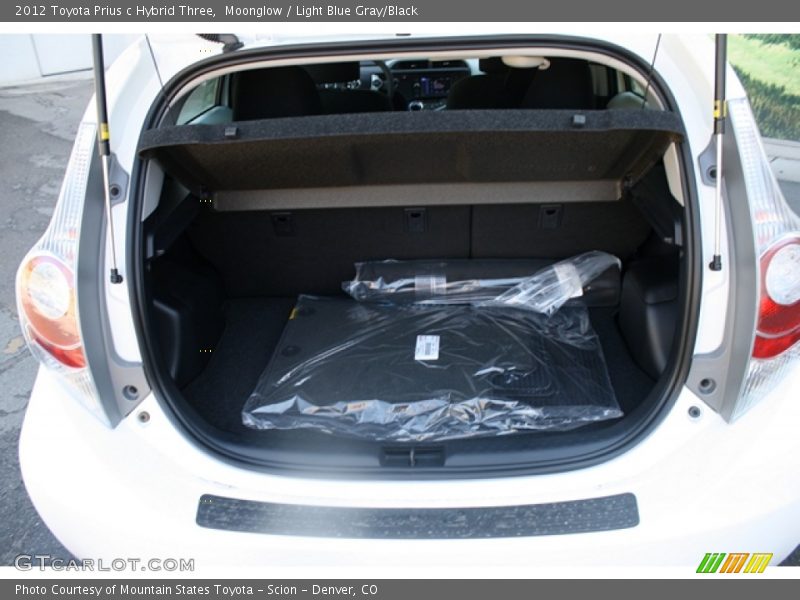  2012 Prius c Hybrid Three Trunk