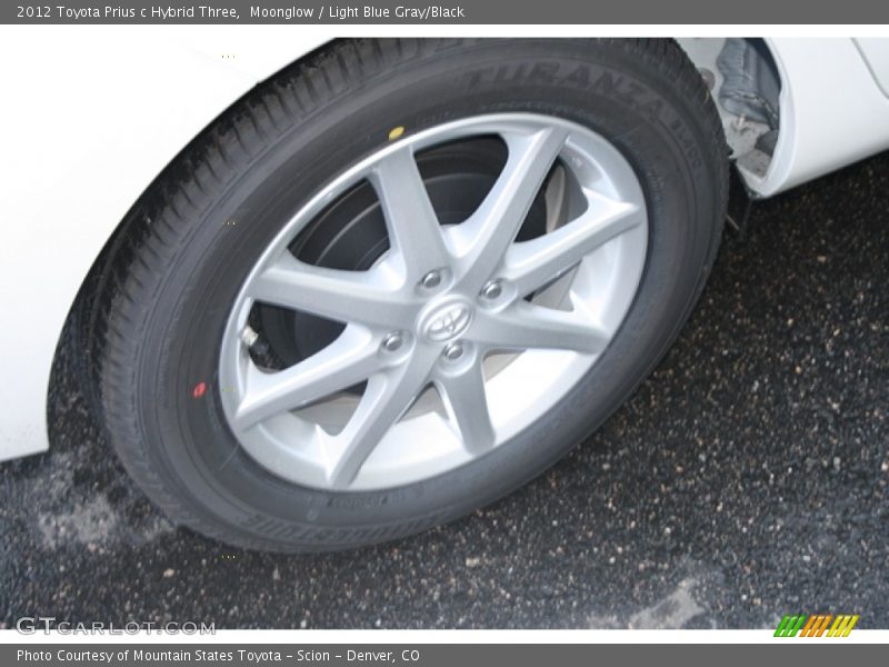  2012 Prius c Hybrid Three Wheel