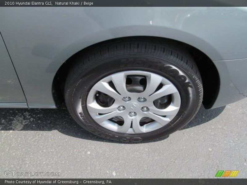 Natural Khaki / Beige 2010 Hyundai Elantra GLS