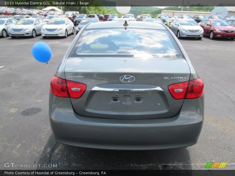 Natural Khaki / Beige 2010 Hyundai Elantra GLS