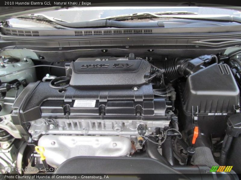 Natural Khaki / Beige 2010 Hyundai Elantra GLS