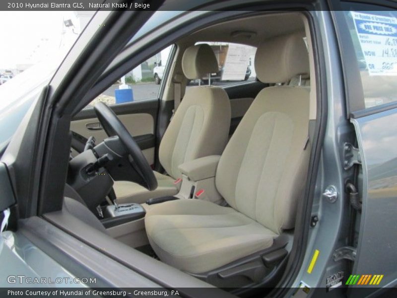 Natural Khaki / Beige 2010 Hyundai Elantra GLS