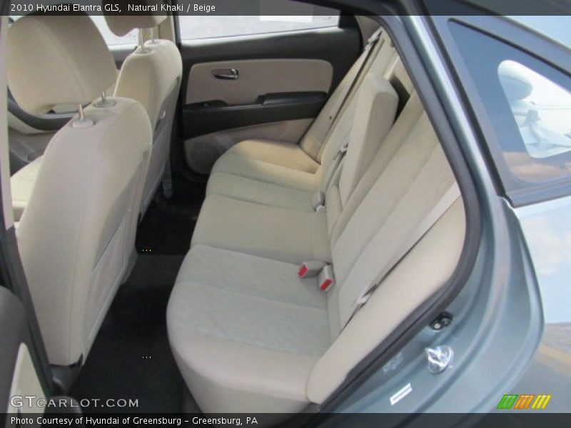 Natural Khaki / Beige 2010 Hyundai Elantra GLS