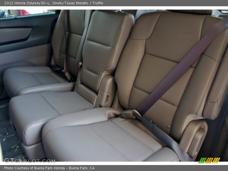Smoky Topaz Metallic / Truffle 2012 Honda Odyssey EX-L