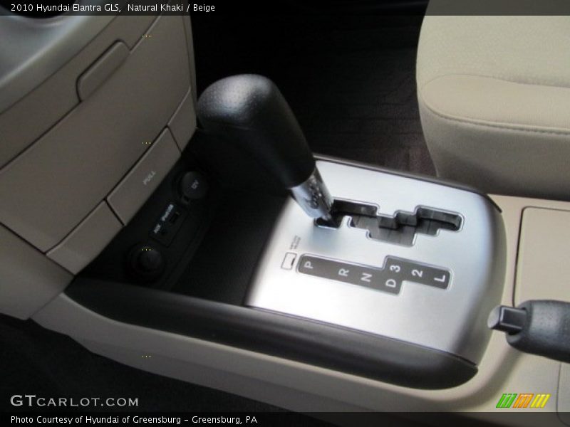 Natural Khaki / Beige 2010 Hyundai Elantra GLS