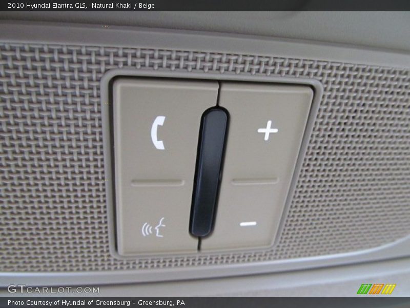 Natural Khaki / Beige 2010 Hyundai Elantra GLS
