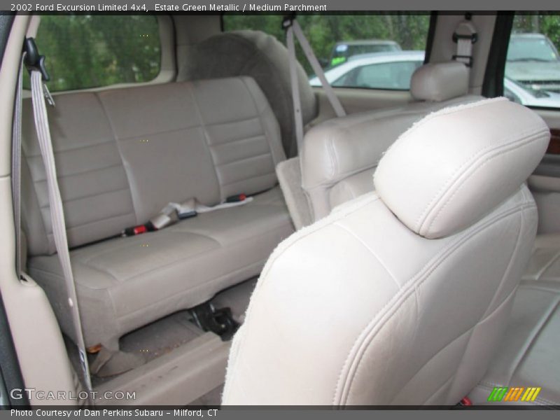 Estate Green Metallic / Medium Parchment 2002 Ford Excursion Limited 4x4