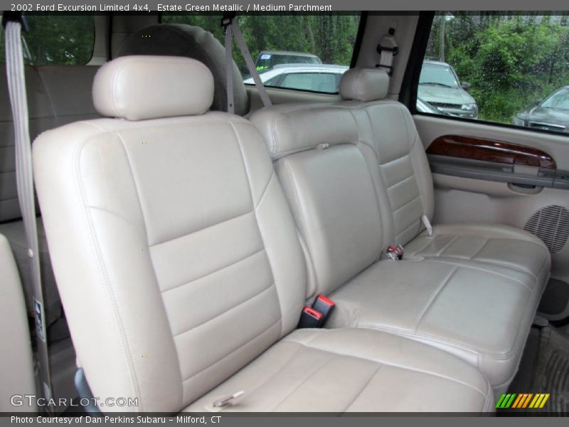 Estate Green Metallic / Medium Parchment 2002 Ford Excursion Limited 4x4