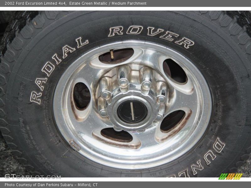 Estate Green Metallic / Medium Parchment 2002 Ford Excursion Limited 4x4