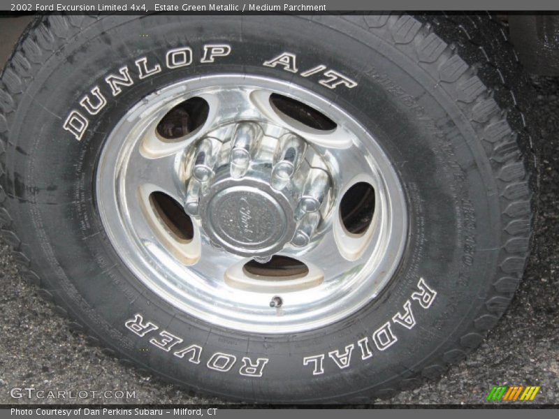 Estate Green Metallic / Medium Parchment 2002 Ford Excursion Limited 4x4