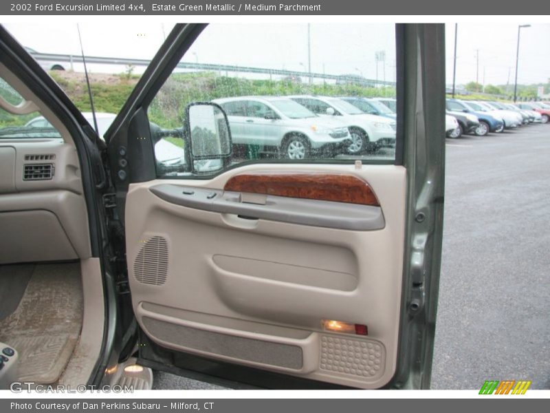 Estate Green Metallic / Medium Parchment 2002 Ford Excursion Limited 4x4