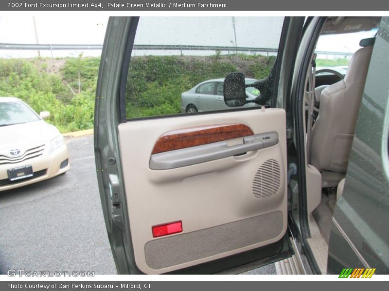 Estate Green Metallic / Medium Parchment 2002 Ford Excursion Limited 4x4