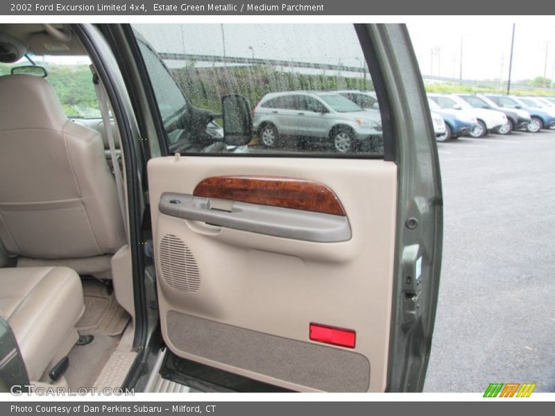 Estate Green Metallic / Medium Parchment 2002 Ford Excursion Limited 4x4