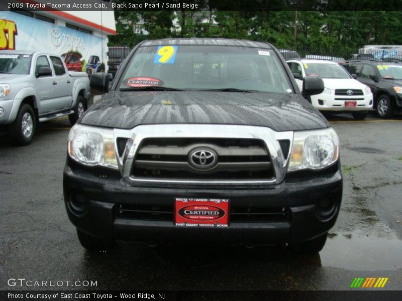 Black Sand Pearl / Sand Beige 2009 Toyota Tacoma Access Cab
