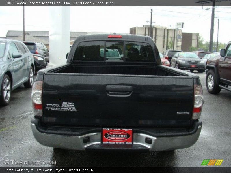 Black Sand Pearl / Sand Beige 2009 Toyota Tacoma Access Cab