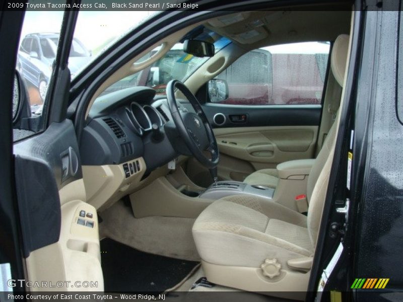 Black Sand Pearl / Sand Beige 2009 Toyota Tacoma Access Cab