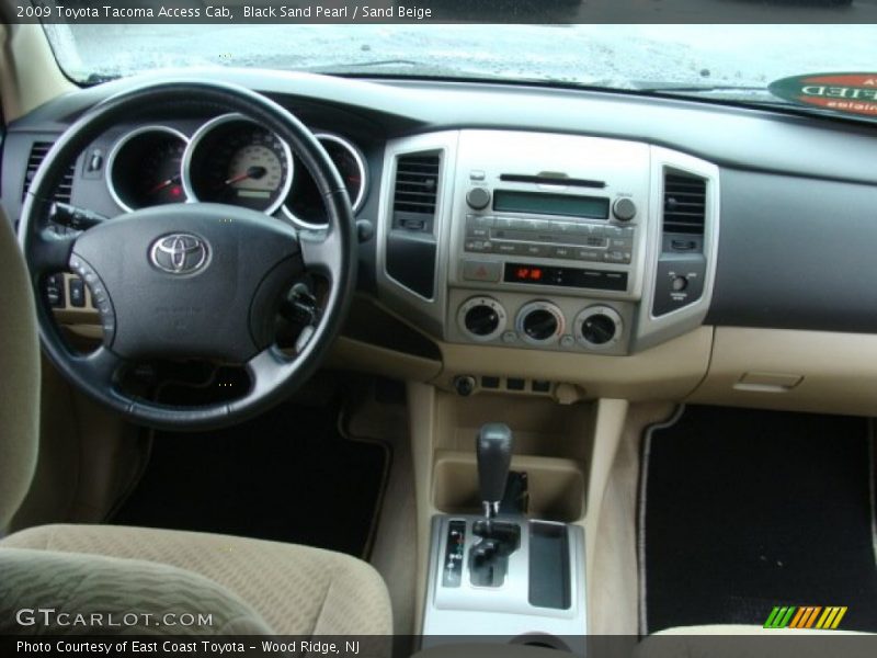 Black Sand Pearl / Sand Beige 2009 Toyota Tacoma Access Cab