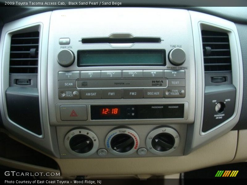 Black Sand Pearl / Sand Beige 2009 Toyota Tacoma Access Cab