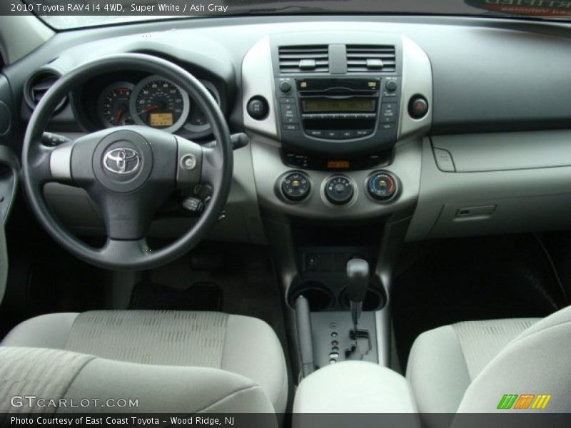 Super White / Ash Gray 2010 Toyota RAV4 I4 4WD