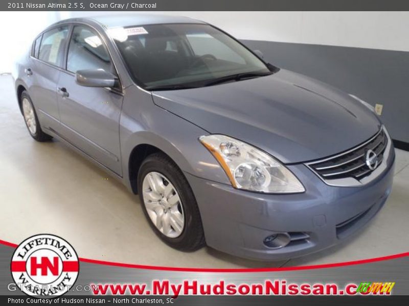 Ocean Gray / Charcoal 2011 Nissan Altima 2.5 S
