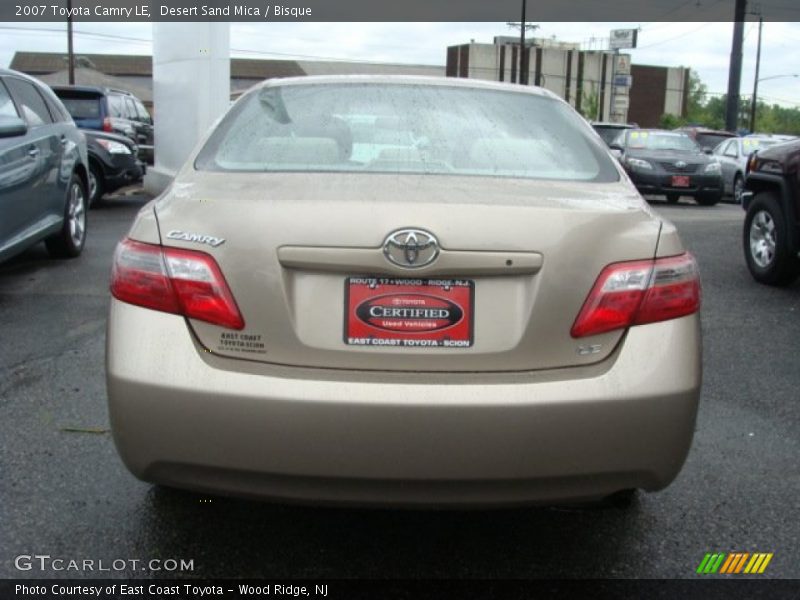 Desert Sand Mica / Bisque 2007 Toyota Camry LE