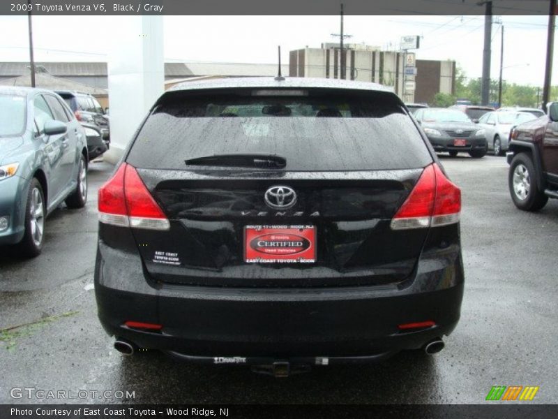 Black / Gray 2009 Toyota Venza V6