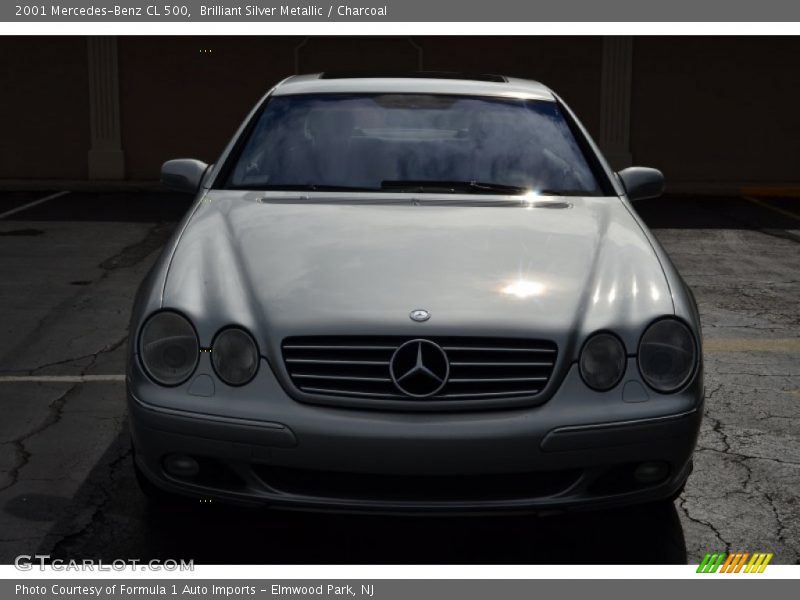 Brilliant Silver Metallic / Charcoal 2001 Mercedes-Benz CL 500