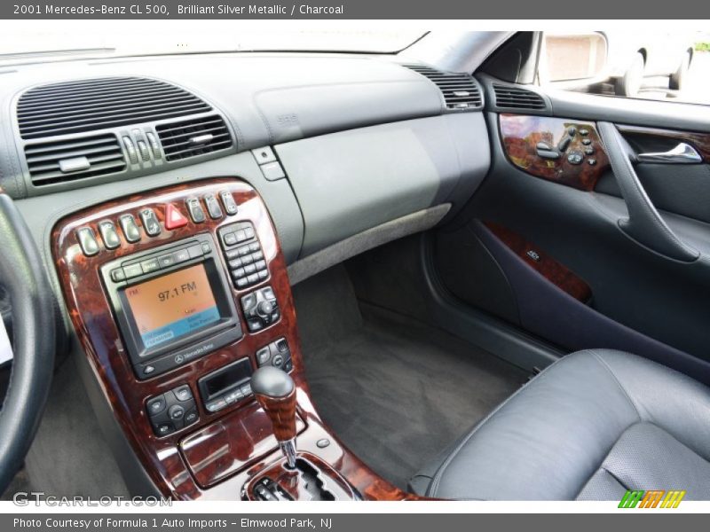 Brilliant Silver Metallic / Charcoal 2001 Mercedes-Benz CL 500