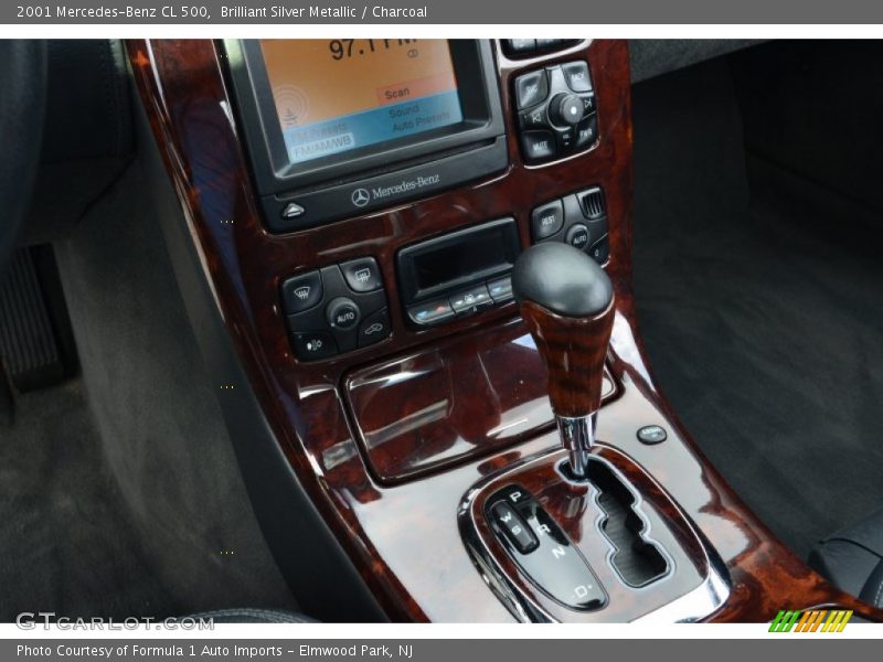 Brilliant Silver Metallic / Charcoal 2001 Mercedes-Benz CL 500