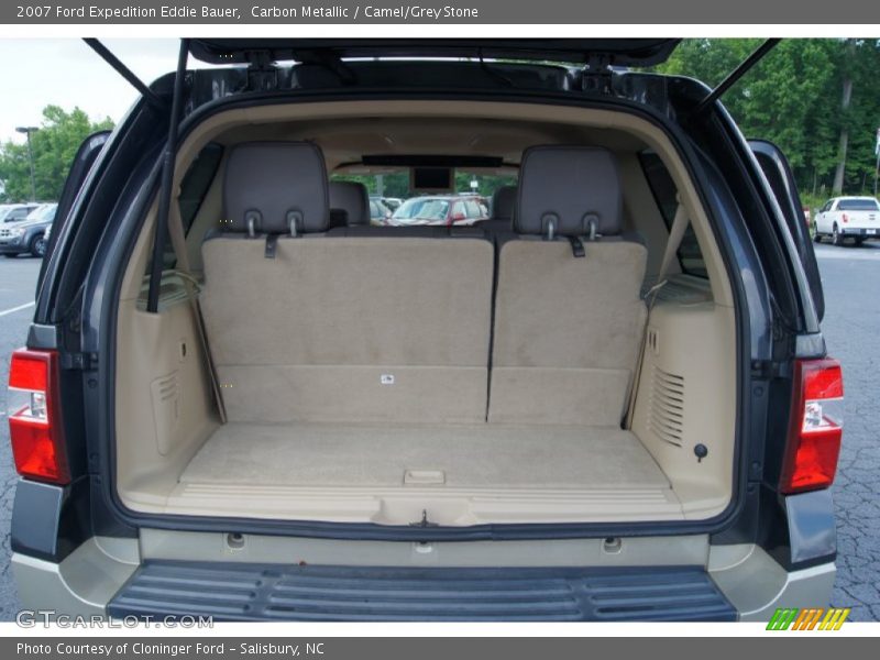 Carbon Metallic / Camel/Grey Stone 2007 Ford Expedition Eddie Bauer