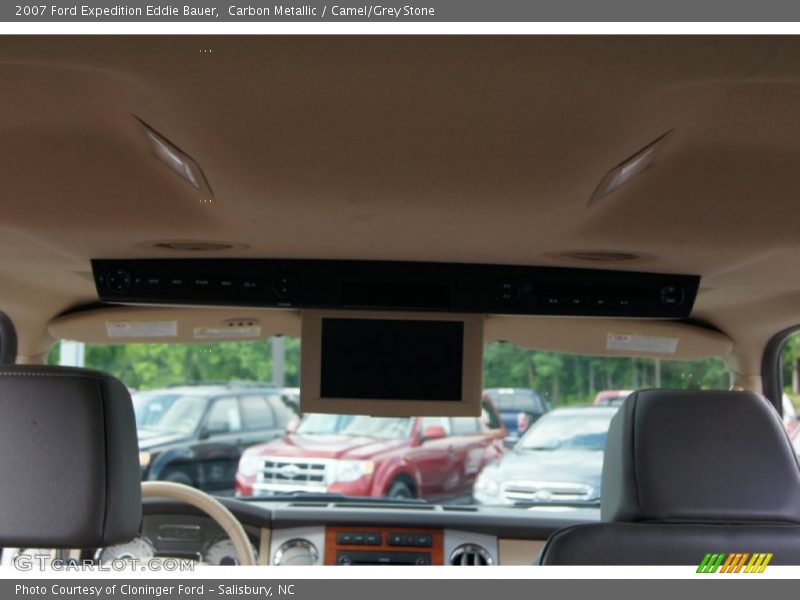 Carbon Metallic / Camel/Grey Stone 2007 Ford Expedition Eddie Bauer
