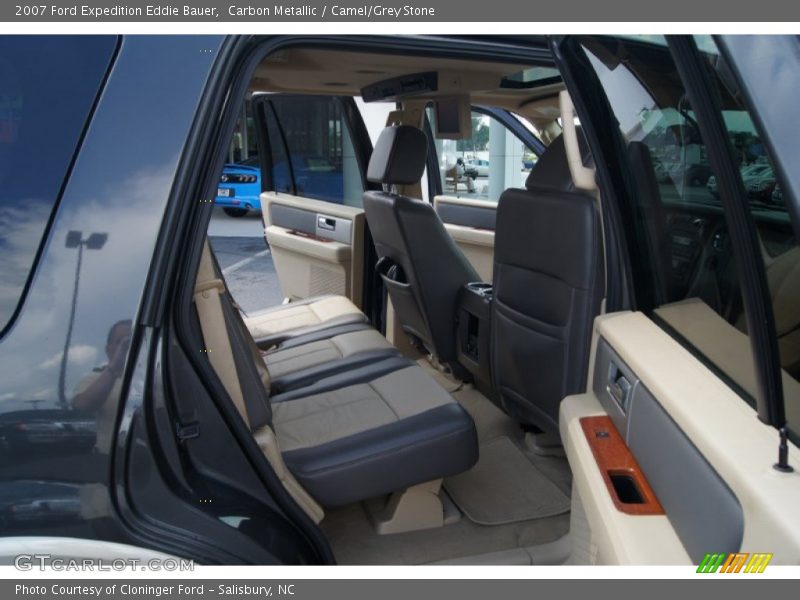 Carbon Metallic / Camel/Grey Stone 2007 Ford Expedition Eddie Bauer