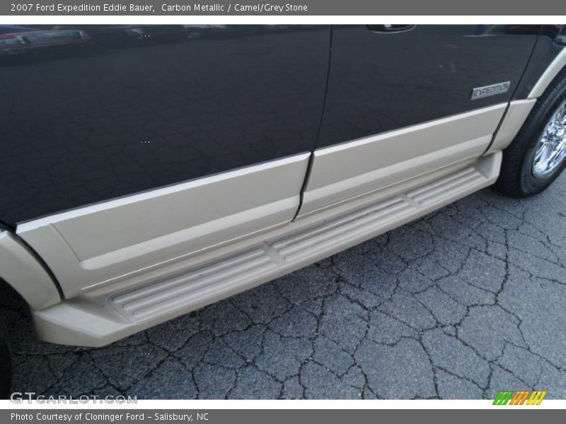 Carbon Metallic / Camel/Grey Stone 2007 Ford Expedition Eddie Bauer